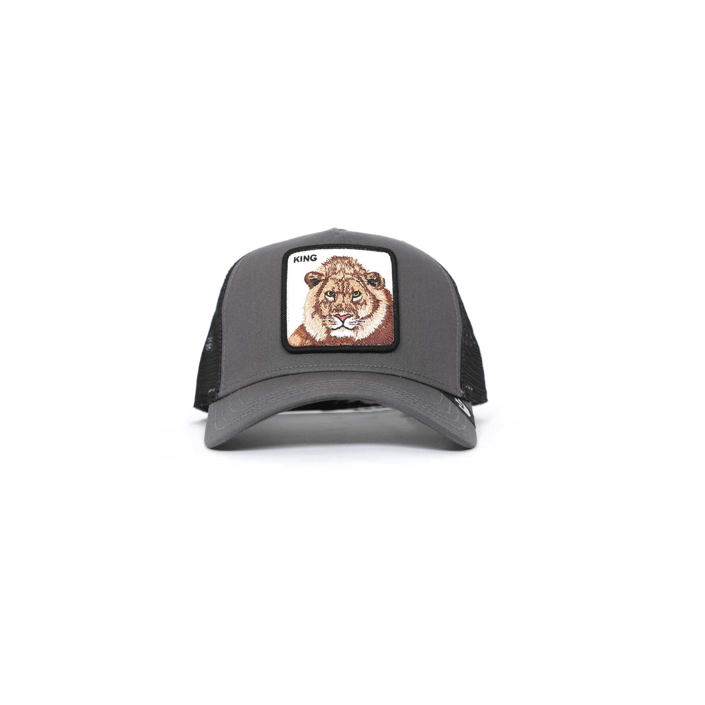 Goorin Bros The King Lion Trucker Cap in Grey