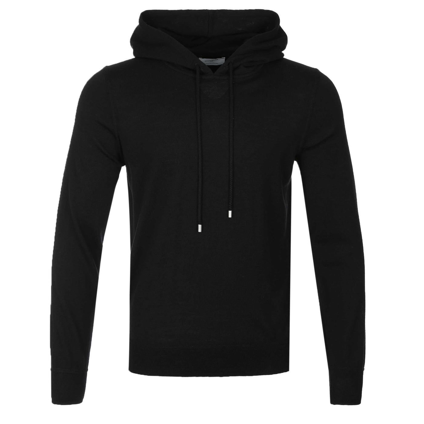 Gran Sasso Pullover Hoody Knitwear in Black