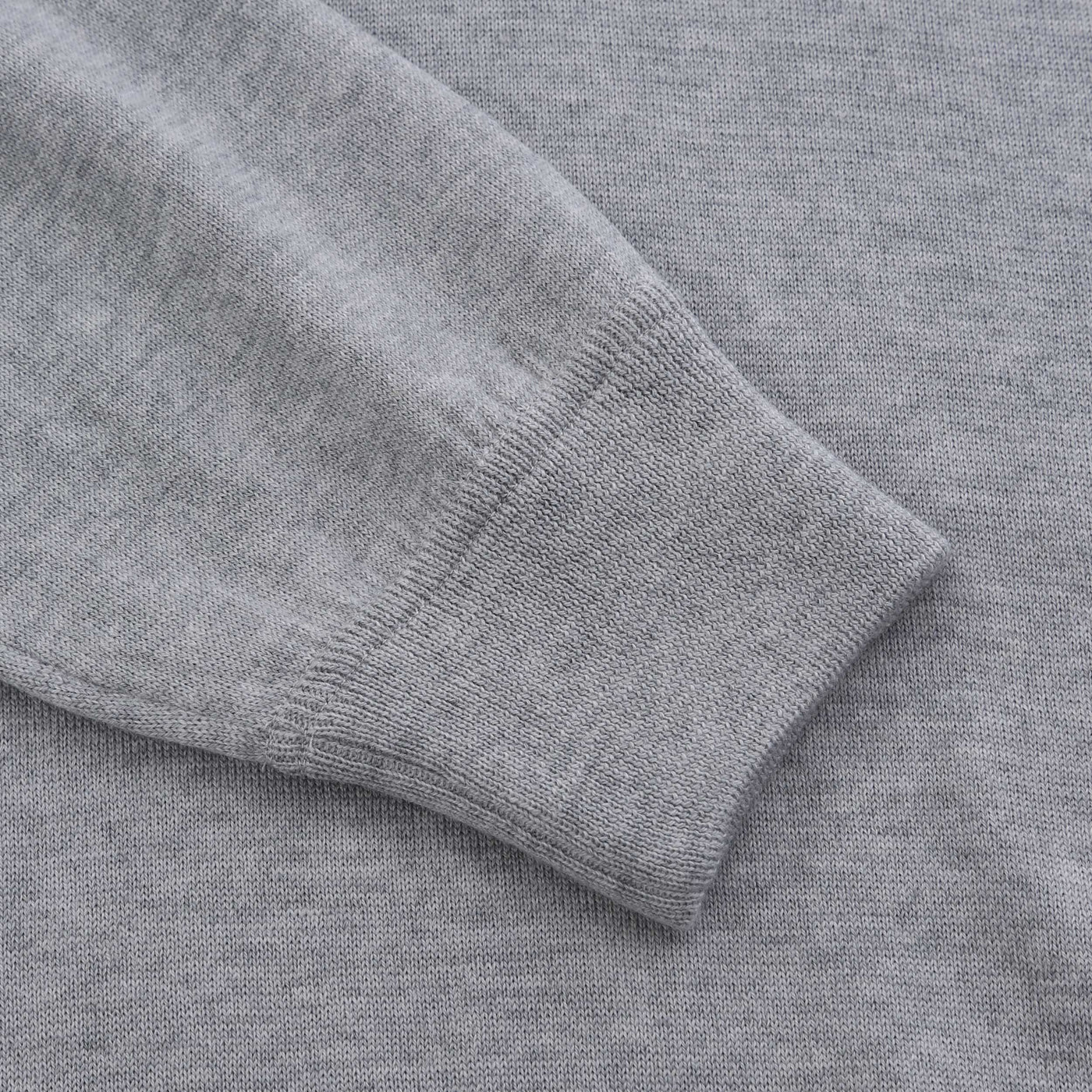 Gran Sasso Pullover Hoody Knitwear in Grey Cuff