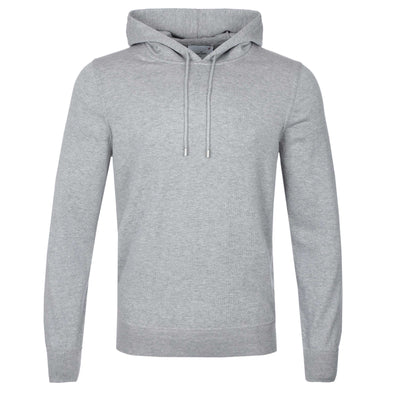 Gran Sasso Pullover Hoody Knitwear in Grey