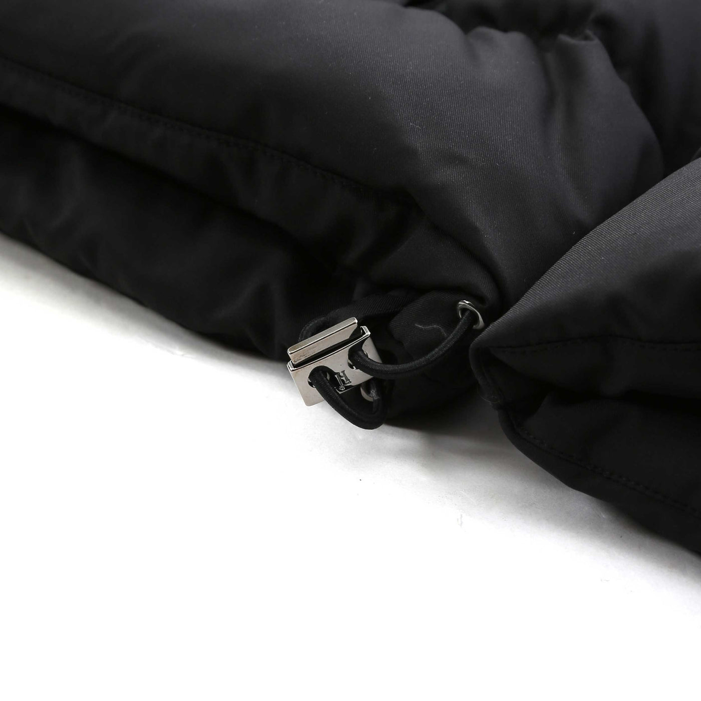 Herno Bomber Arendelle Con Collo Fau Jacket in Black Clasp