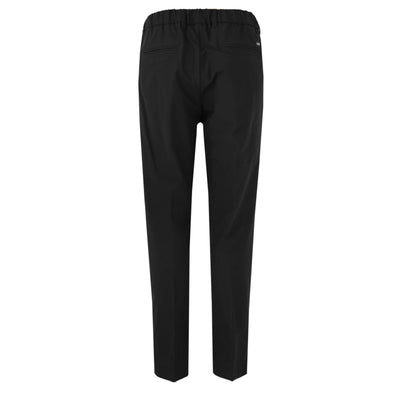Herno Pantalone Regular Fit Trouser in Black Back