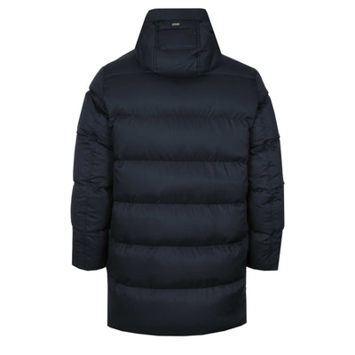 Herno Piumino Arendelle Con Interno I Jacket in Navy Back