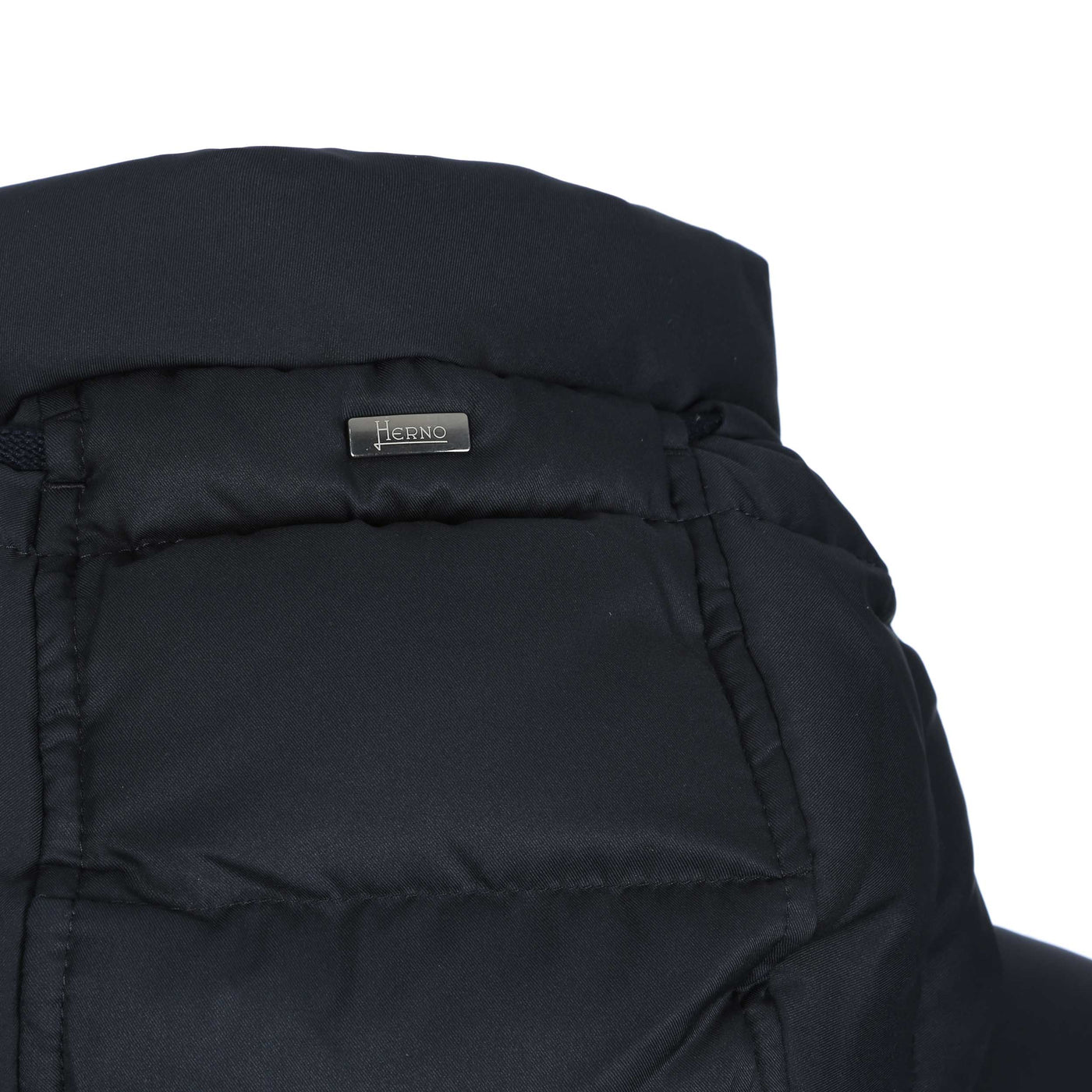 Herno Piumino Arendelle Con Interno I Jacket in Navy Logo