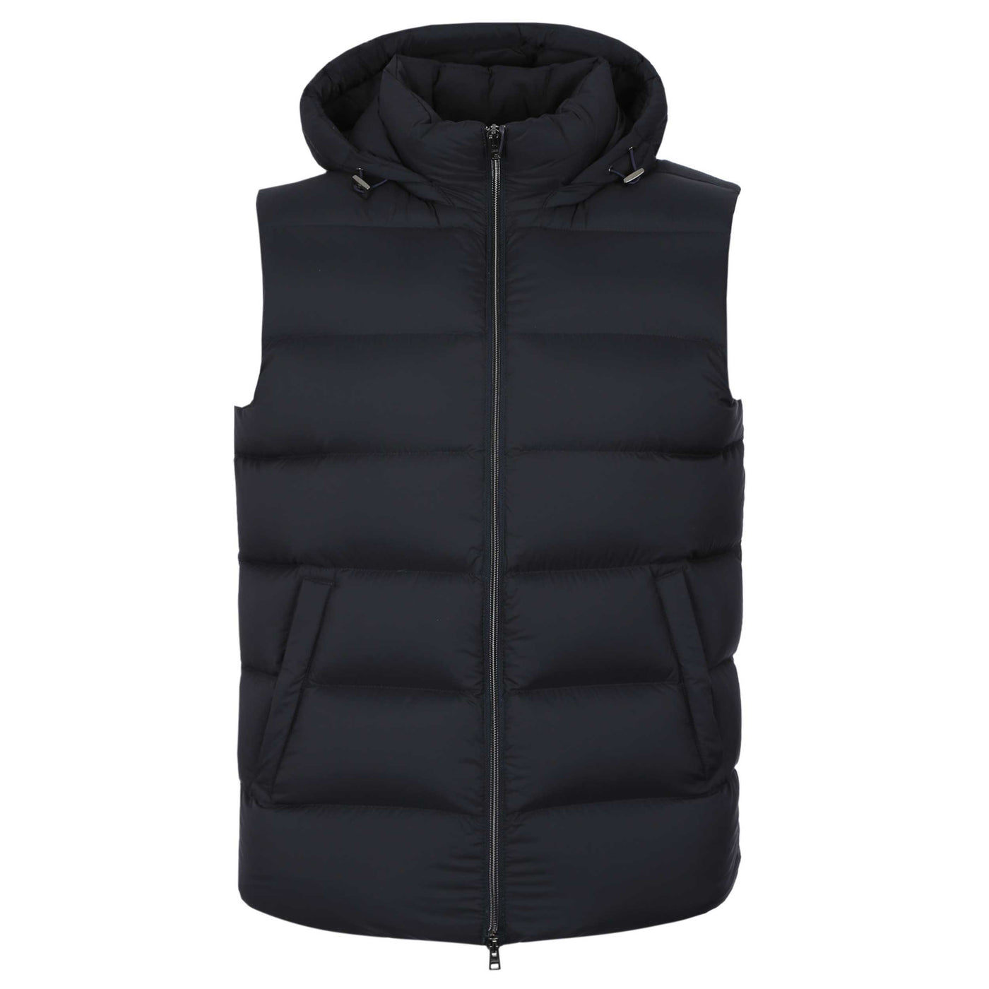 Herno Piumino Smanicato Ecoage Gilet in Navy