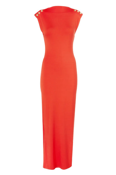 Holland Cooper Harper Maxi Dress in Neroli Front