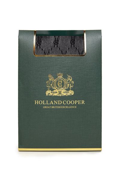 Holland Cooper Monogram Tights in Black Box