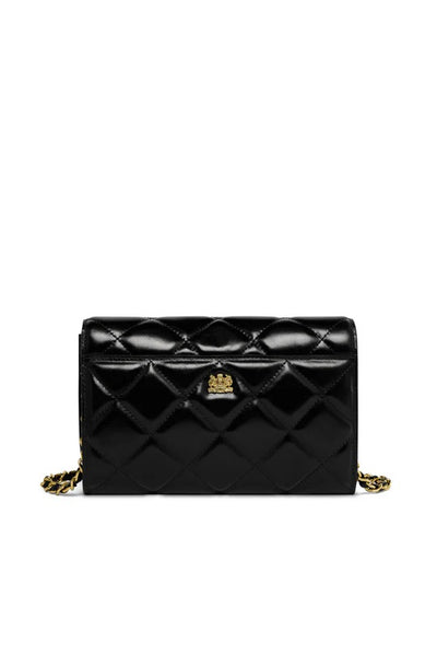 Holland Cooper Quilted Crossbody Bag in Black Back