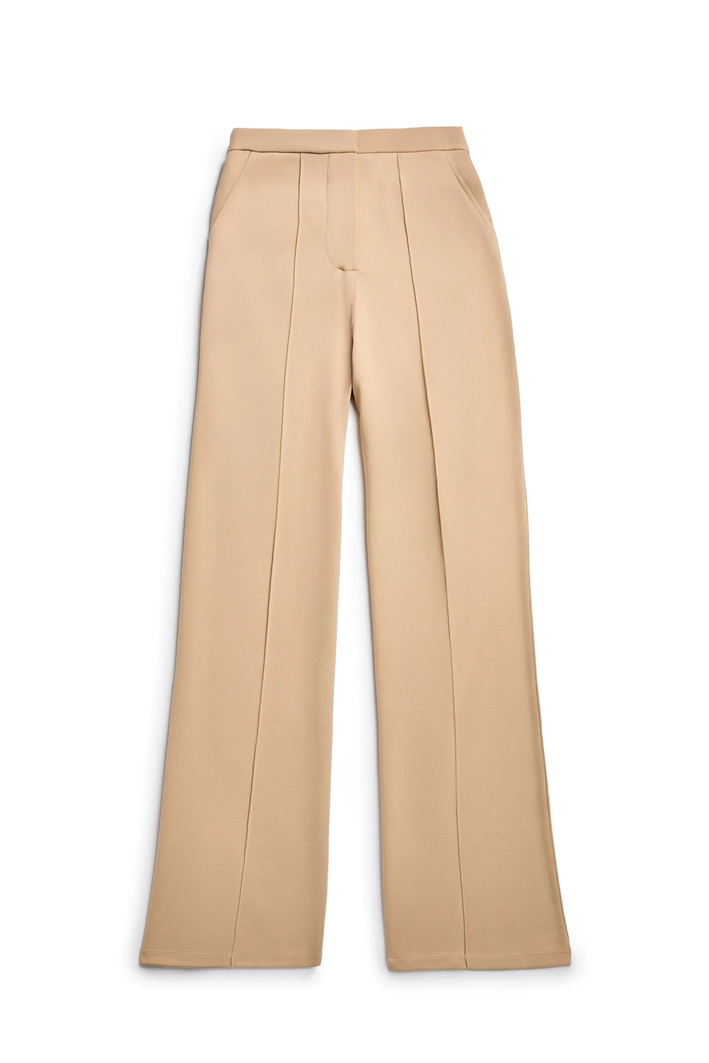 Holland Cooper Wide Leg Pant in Camel Camel Front