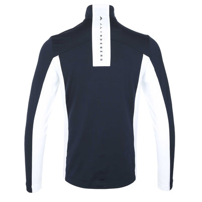 J.Lindeberg Banks Zip Mid Layer in JL Navy