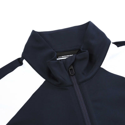 J.Lindeberg Banks Zip Mid Layer in JL Navy