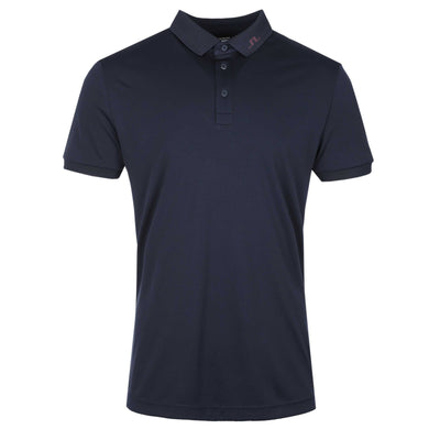 J.Lindeberg KV Print Polo Shirt in JL Navy