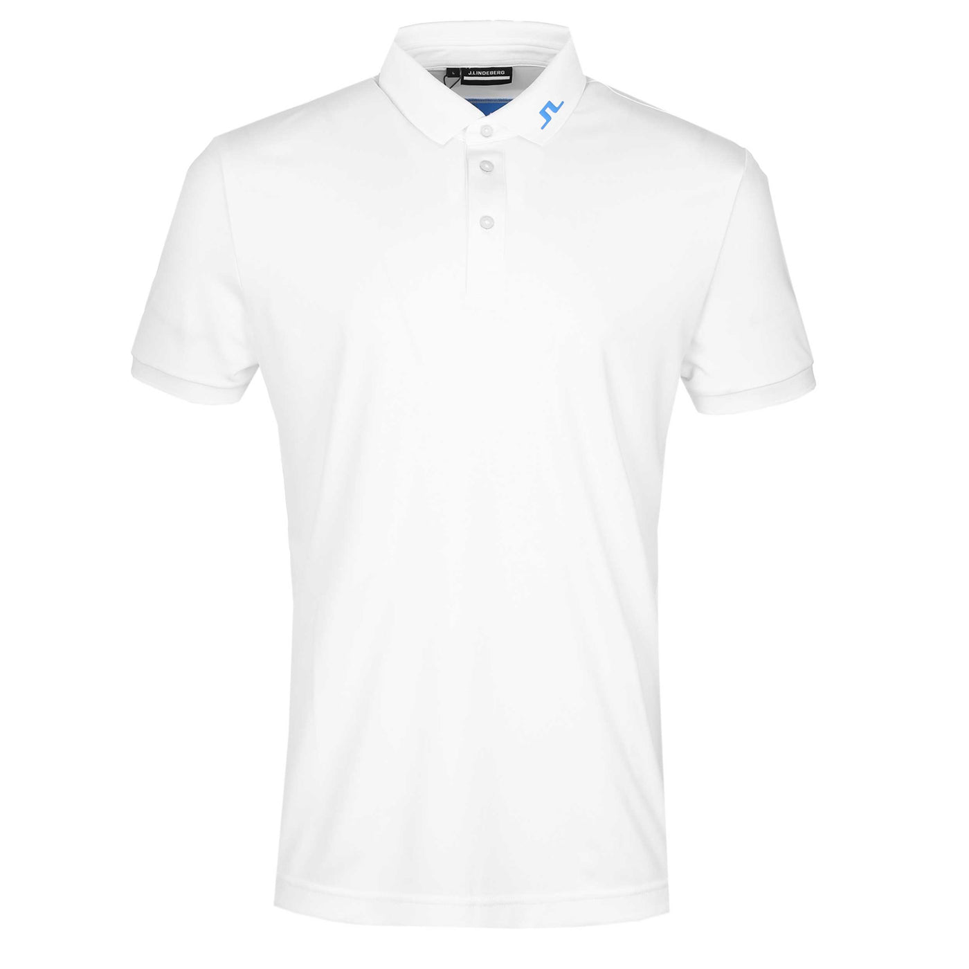 J.Lindeberg KV Print Polo Shirt in White