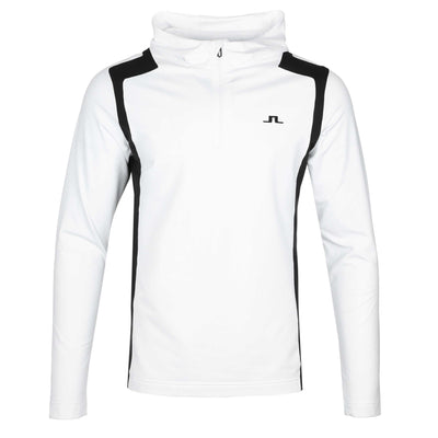 J.Lindeberg Lukas Quarter Zip Hood in White
