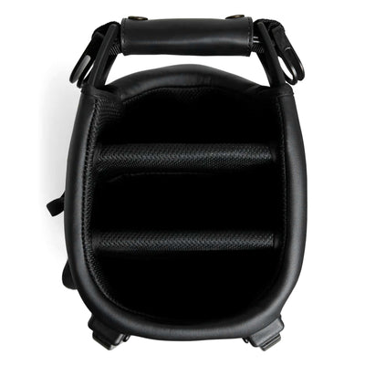 J.Lindeberg Sunday Stand Golf Bag in Black Birdseye