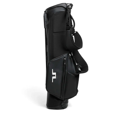 J.Lindeberg Sunday Stand Golf Bag in Black Side