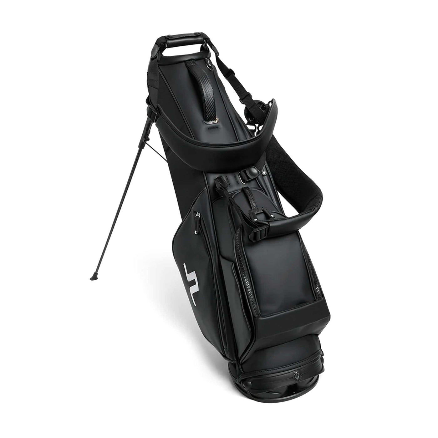 J.Lindeberg Sunday Stand Golf Bag in Black Stand