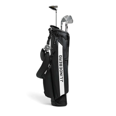 J.Lindeberg Sunday Stand Golf Bag in Black