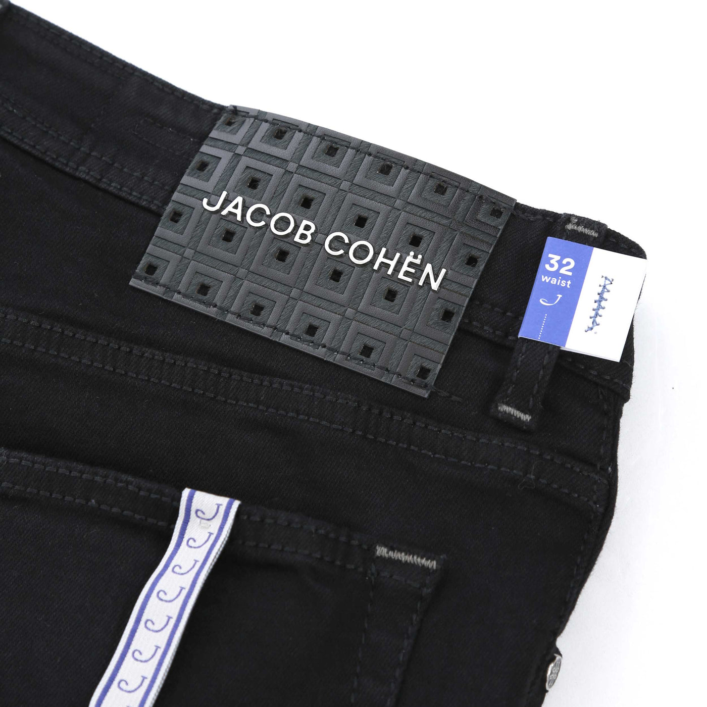 Jacob Cohen Bard Jean in Black Logo