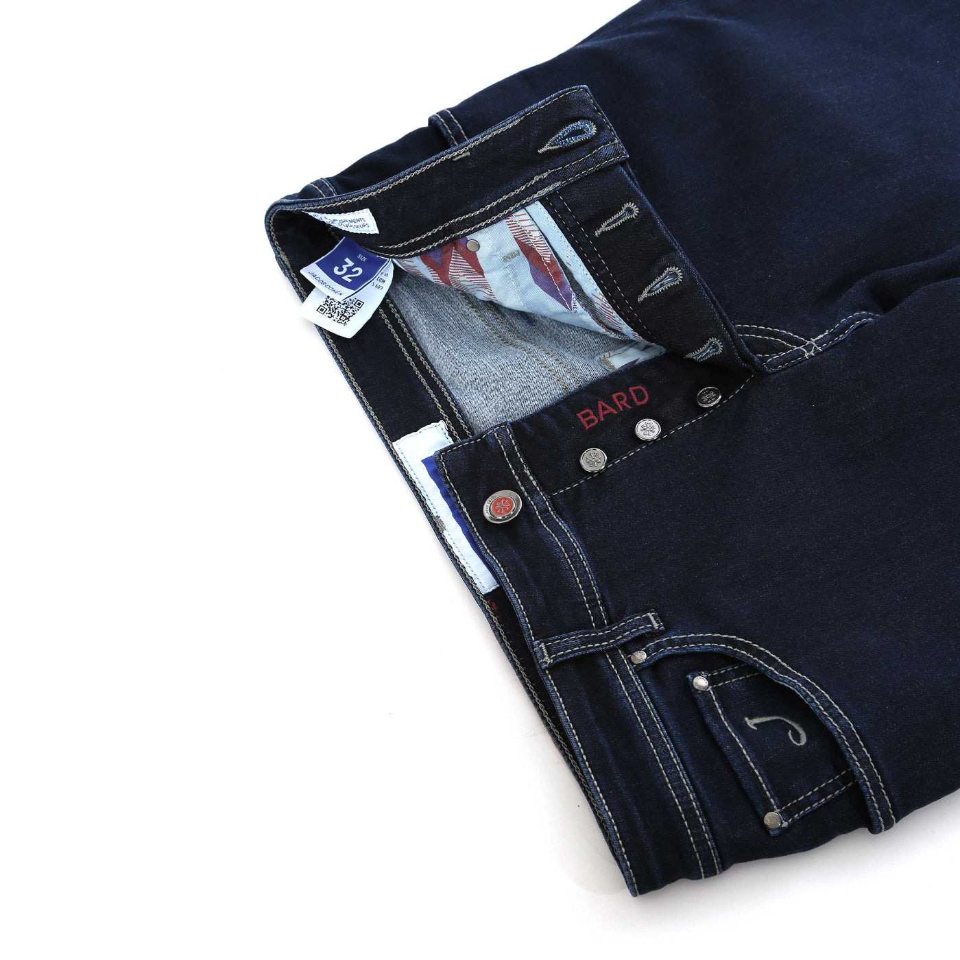 Jacob Cohen Bard Jean in Dark Denim Fly