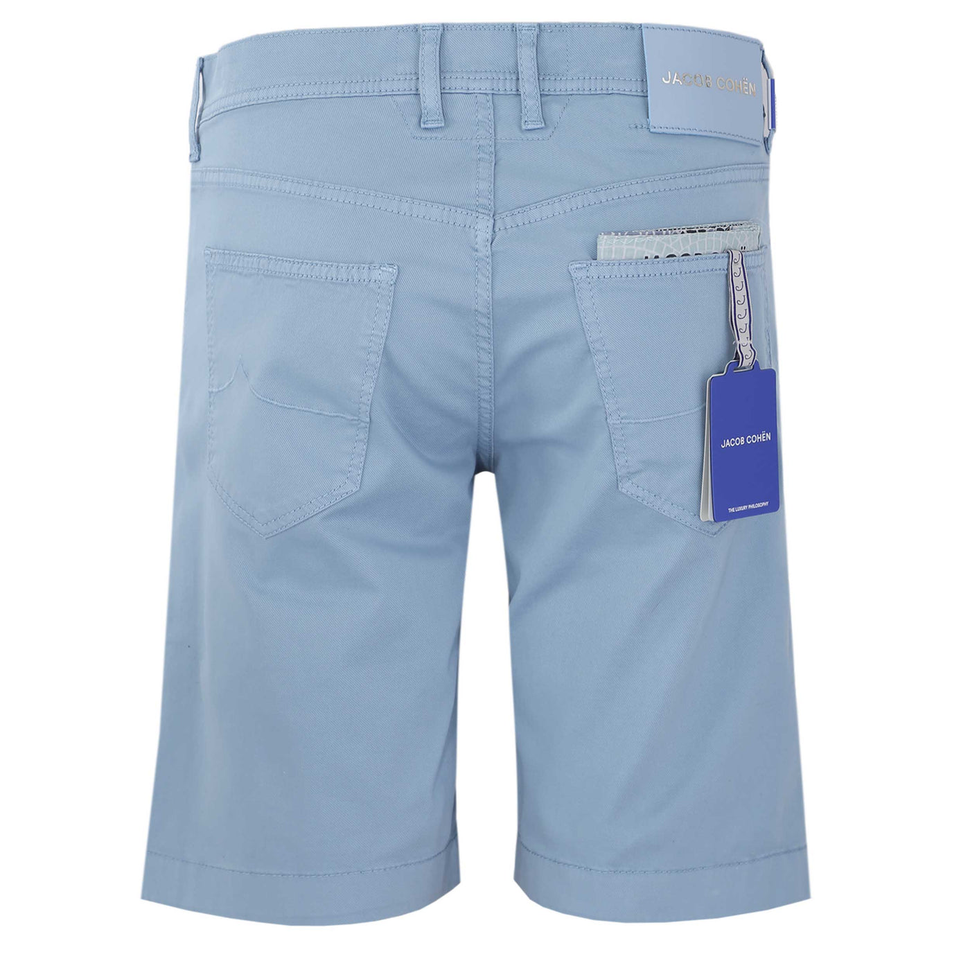 Jacob Cohen Nicholas Short in Soft Blue Back