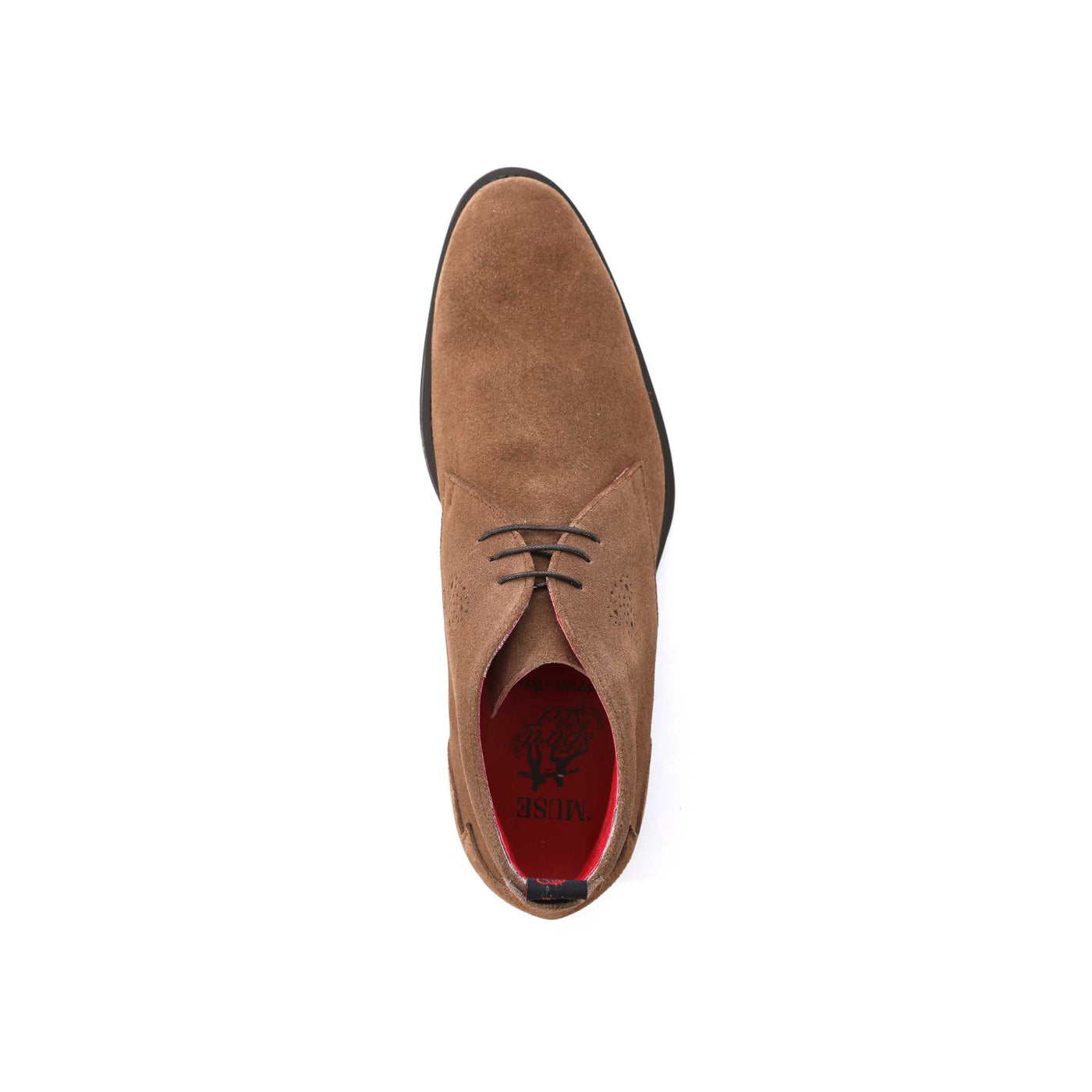 Jeffery West Nico Chukka Boot in Chocolate Suede Birdseye