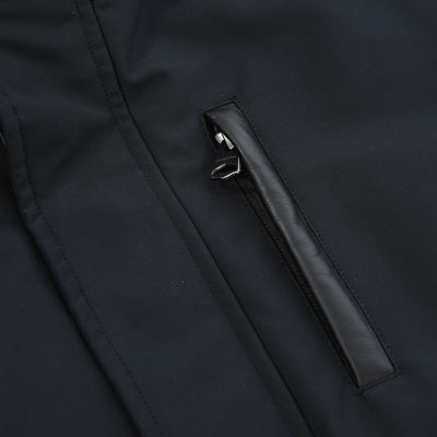 Mackage Dixon NFR Jacket in Navy Pocket Trim