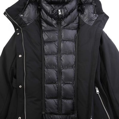 Mackage Jeni NF Ladies Jacket in Black Bib