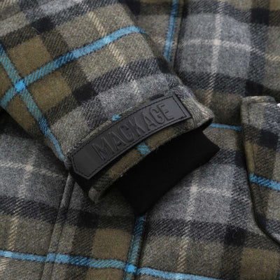 Mackage Sydney NV Jacket in Plaid Cuff