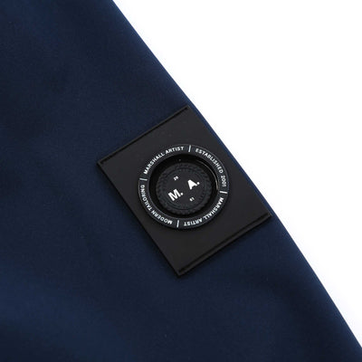 Marshall Artist Adv-Lite Sheel Jacket in Navy Logo