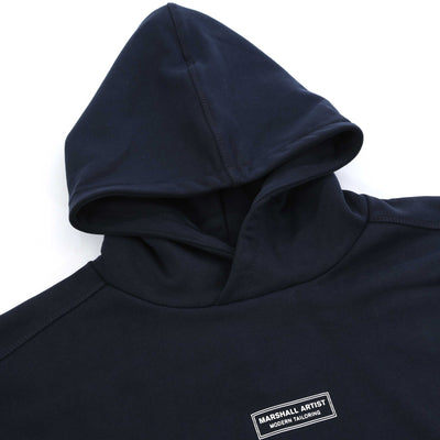 Marshall Artist Siren OTH Hoodie Sweat Top in Navy Hood