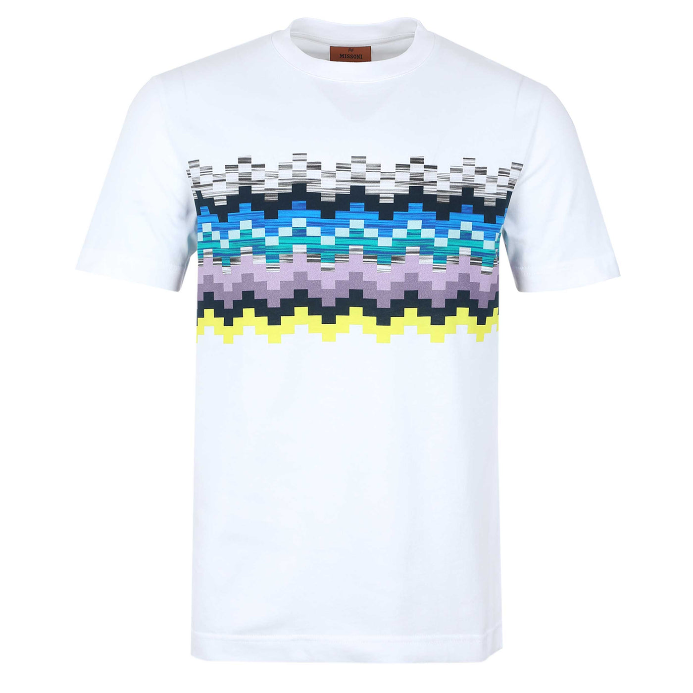 Missoni Pixel Print T-Shirt in White
