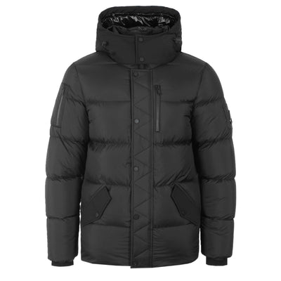 Moose Knuckles Everest 3Q Jacket in Black Front