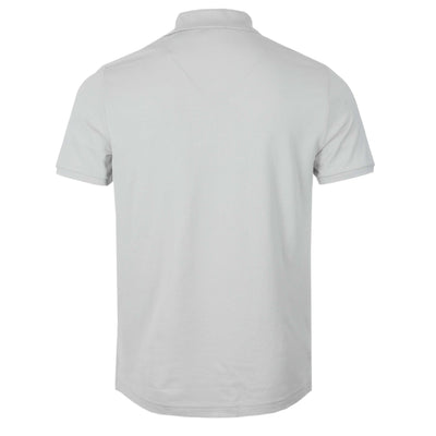 Moose Knuckles Everett Polo Shirt in Stone Back