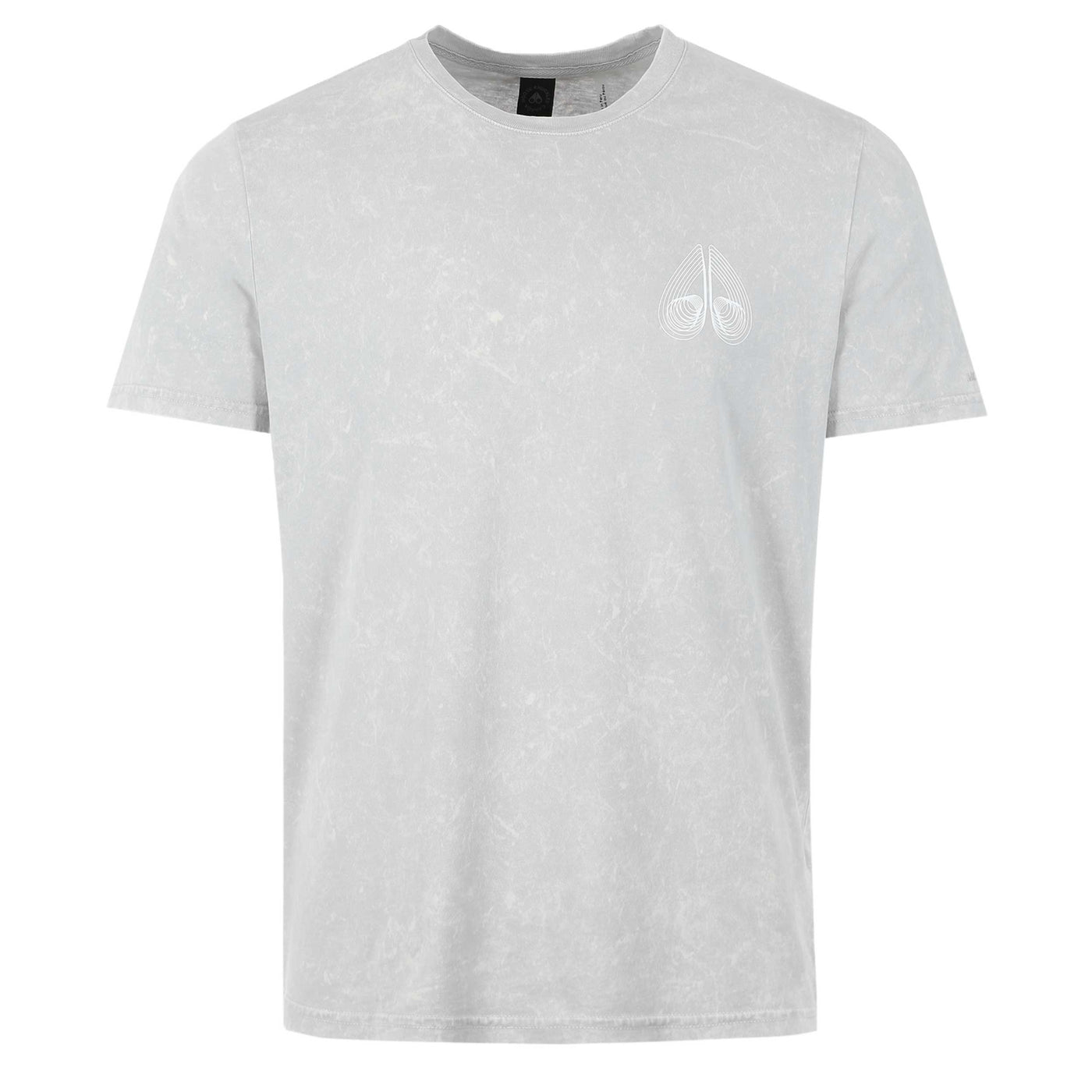 Moose Knuckles Philippe T Shirt in Steel Wash