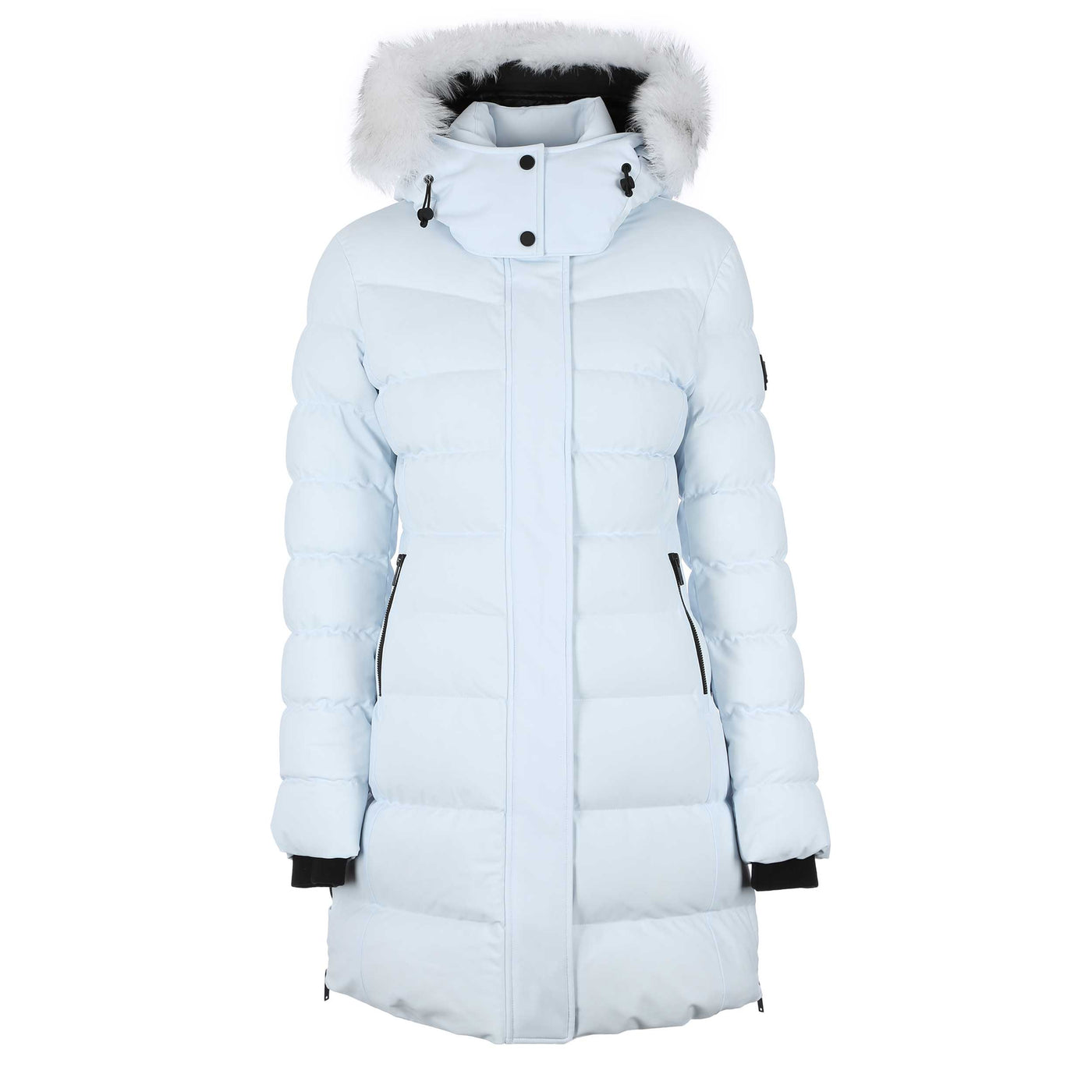 Moose Knuckles Watershed 3 Parka SH Ladies Jacket in Oxygen & Natural Fur