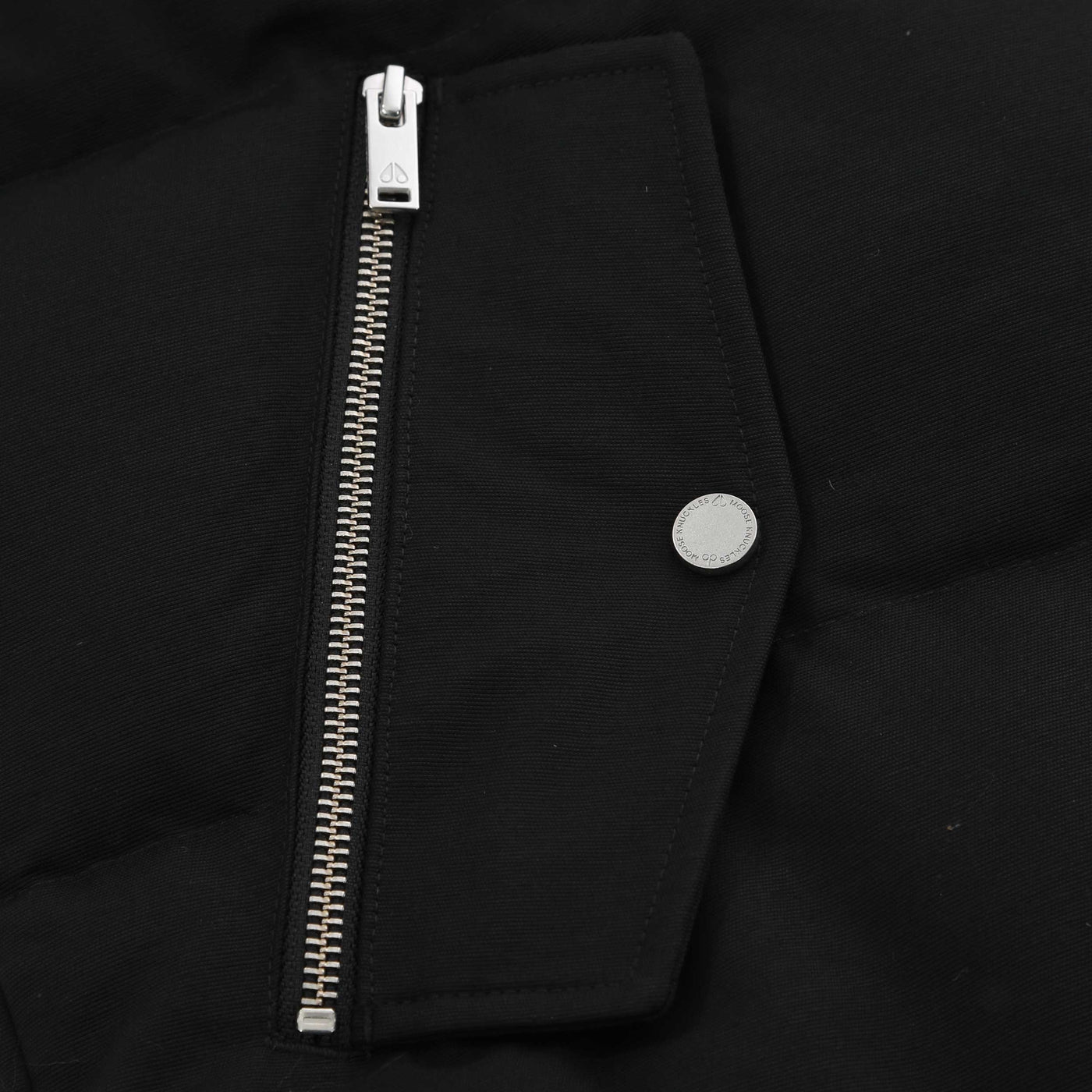 Moose Knuckles Westmount 2Tone Vest Gilet in Black Zip