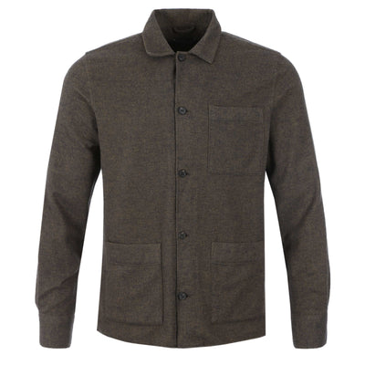 Oliver Sweeney Tramore Overshirt in Moss Green