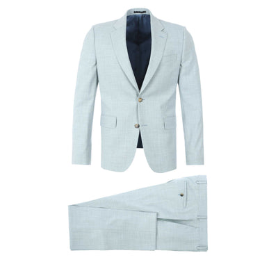 Paul Smith 2 Button Tailored Fit Suit in Duck Egg Blue