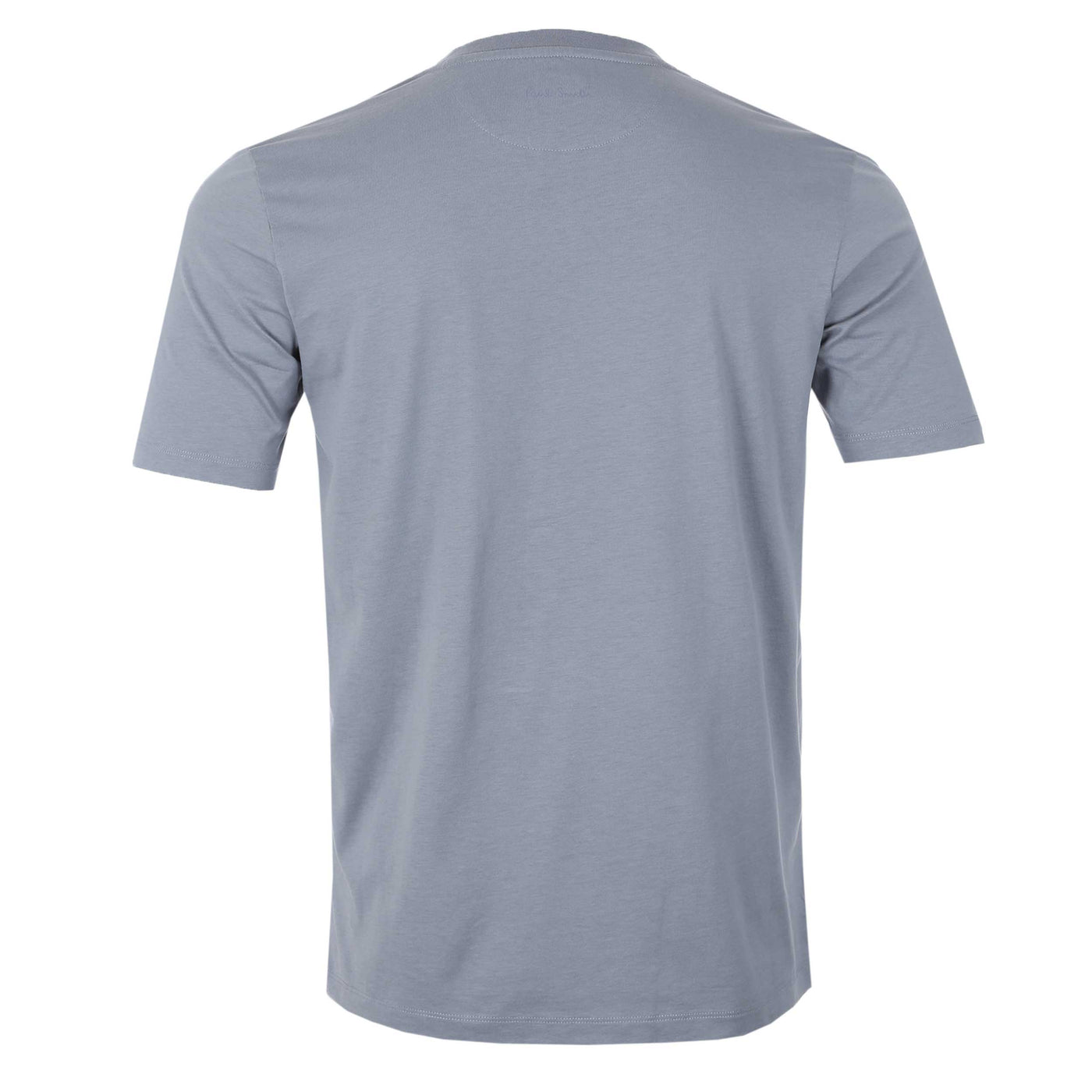 Paul Smith Label T Shirt in Grey Back