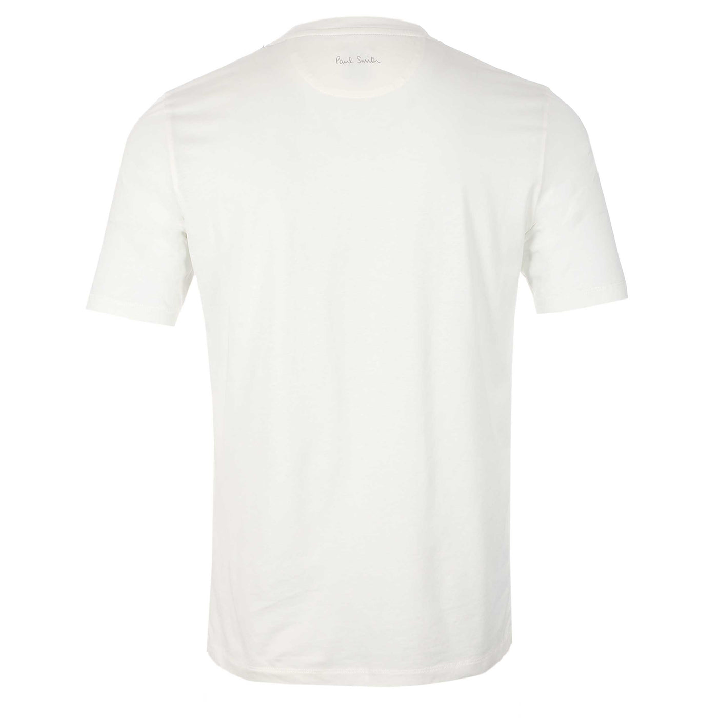 Paul Smith Label T Shirt in White Back