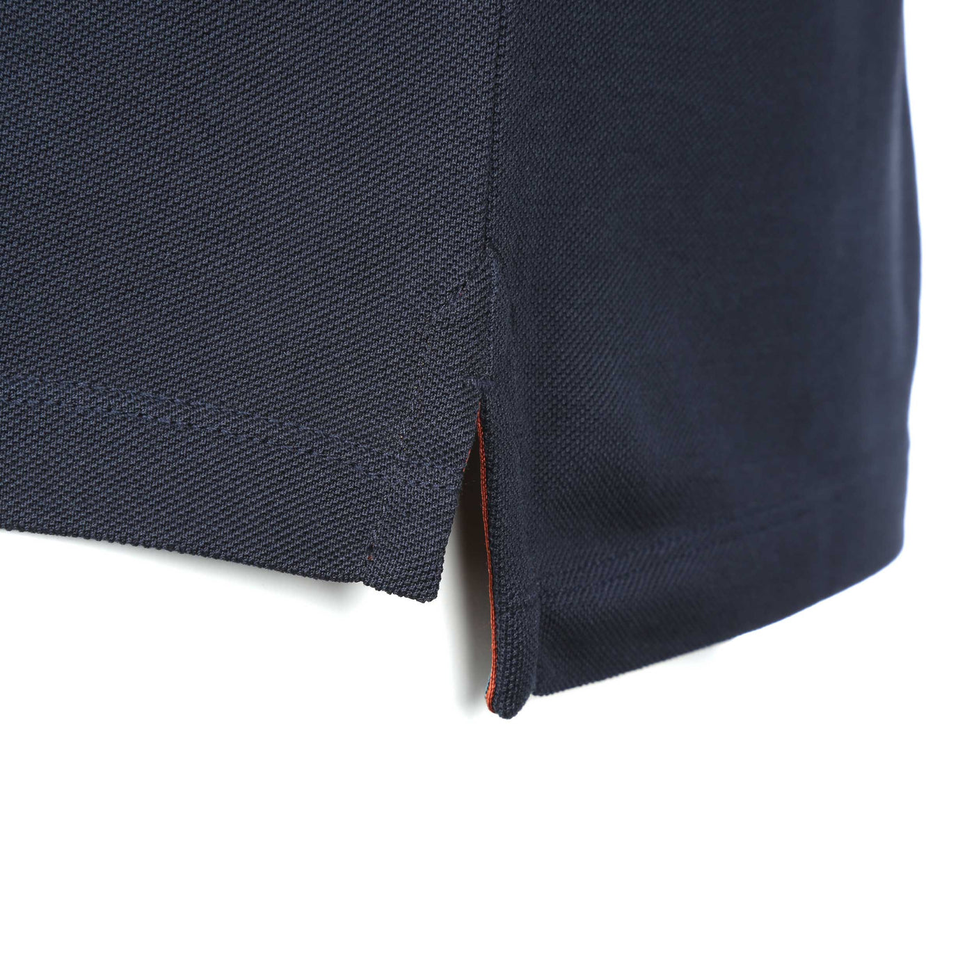 Paul Smith Placket Polo Shirt in Dark Navy Detail