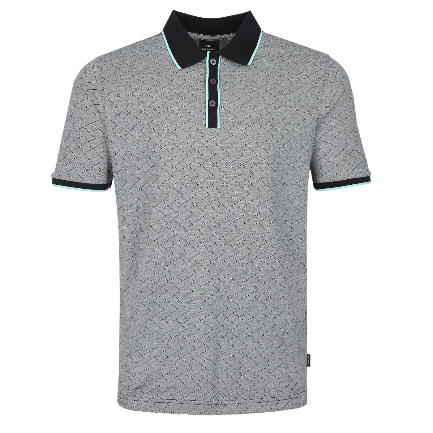 Paul Smith Reg Fit SS Polo Shirt in Black