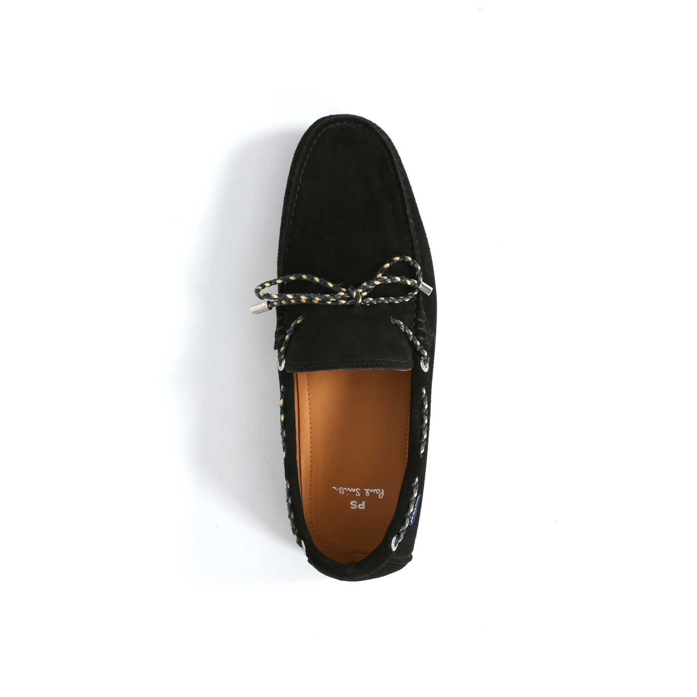 Paul Smith Springfield Loafer in Black Suede Birdseye