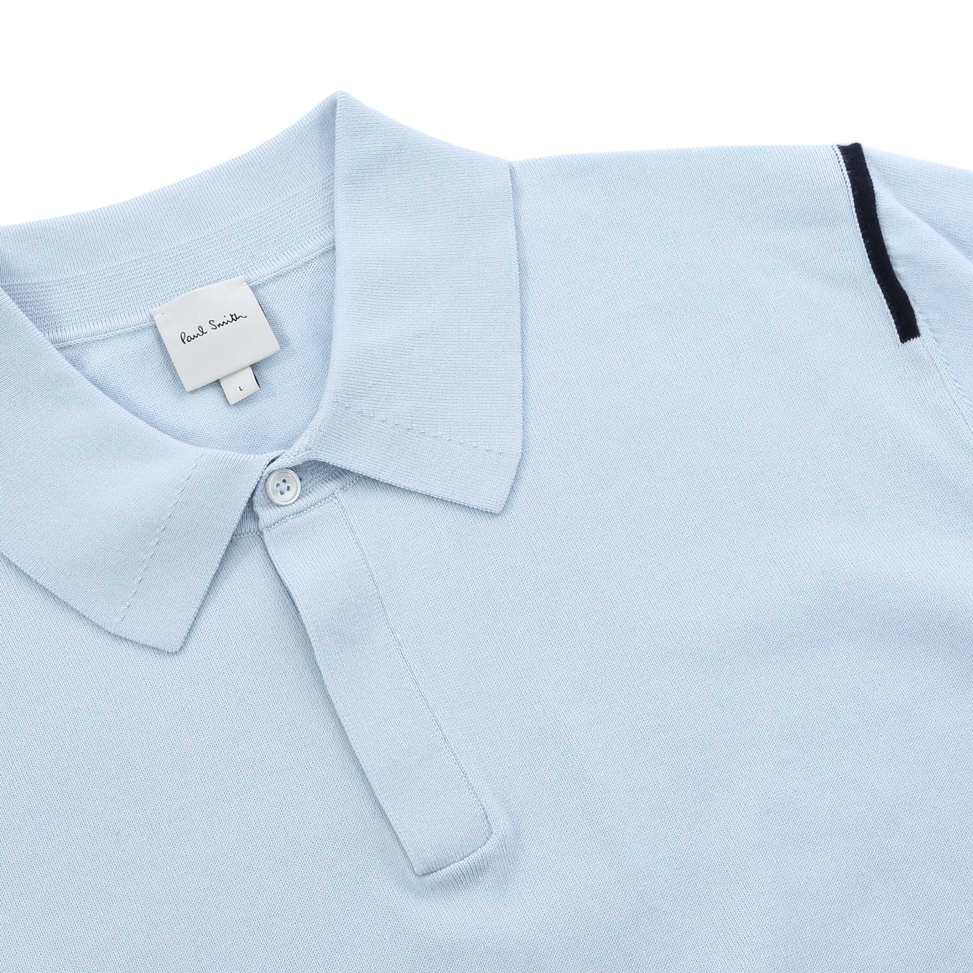 Paul Smith Sweater SS Polo in Light Blue