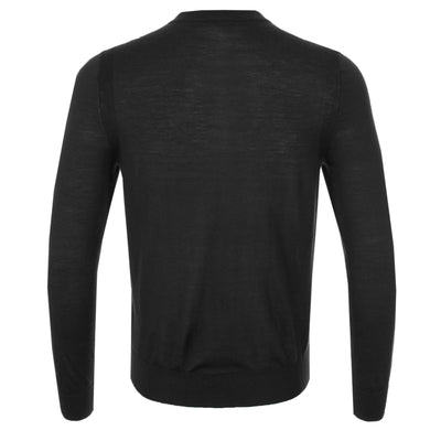 Paul Smith V Neck Knitwear in Black Back