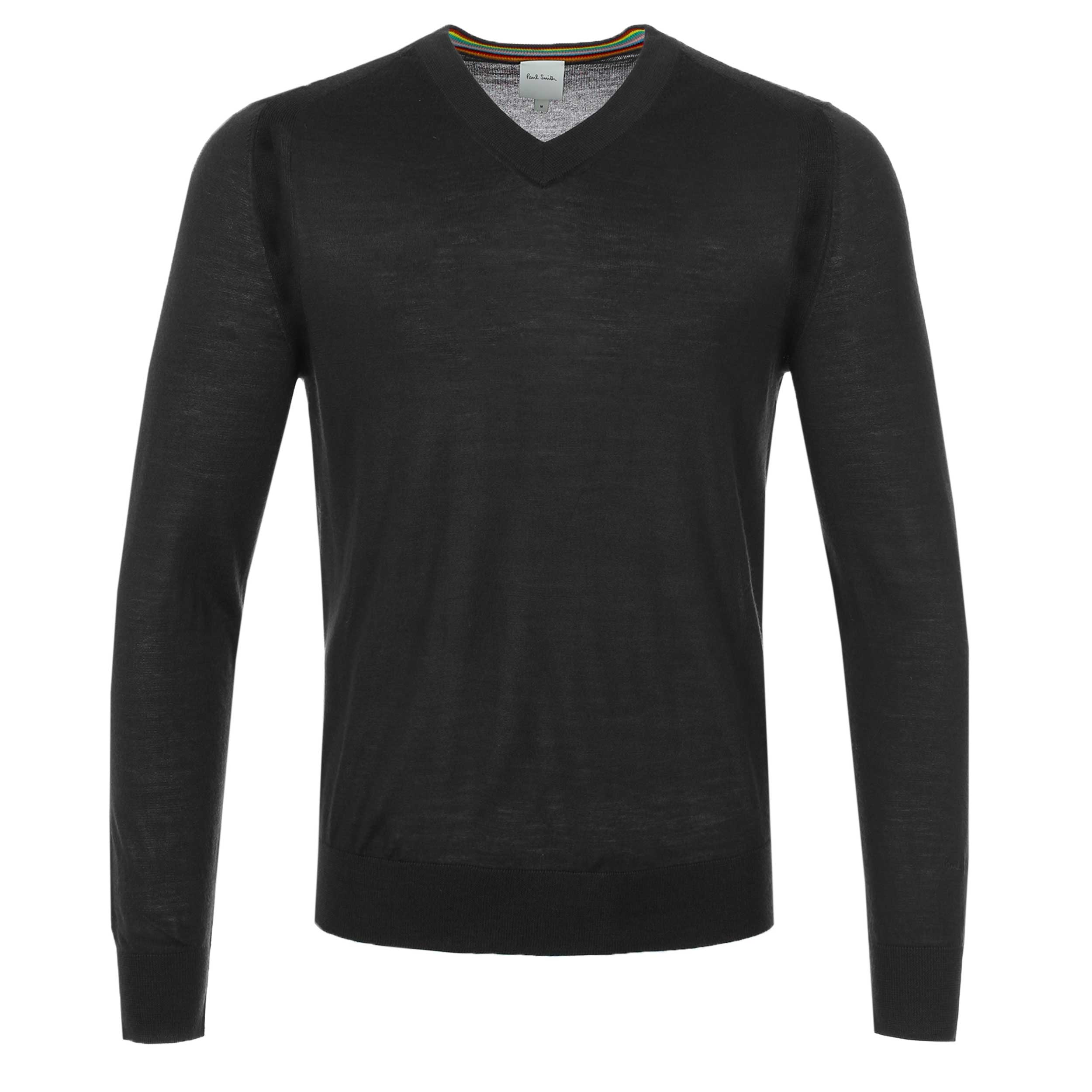 Paul Smith V Neck Knitwear in Black