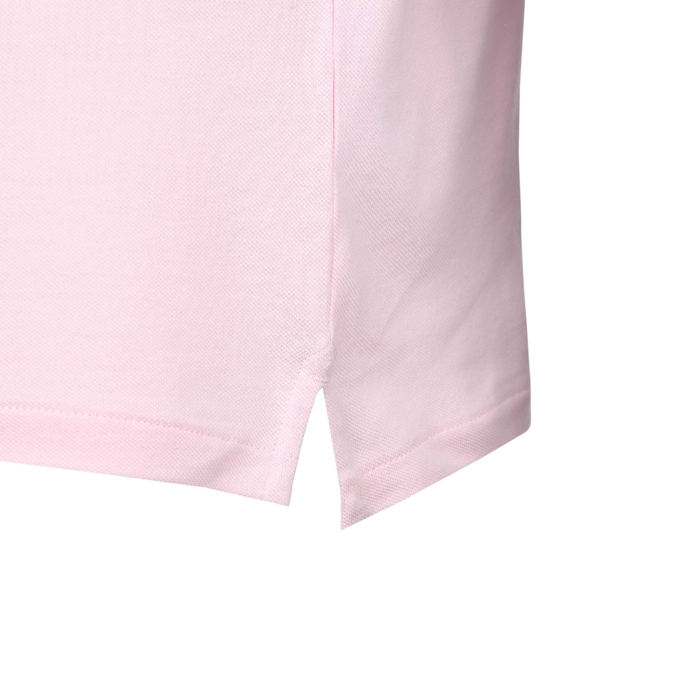 Paul Smith Zebra Badge Collar Trim Polo Shirt in Pink Detail