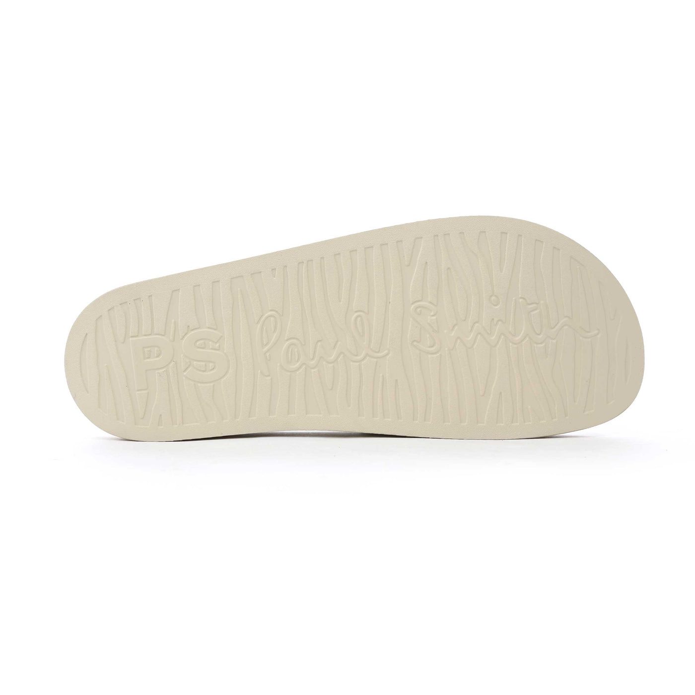 Paul Smith Zebra Slide in Off White Sole