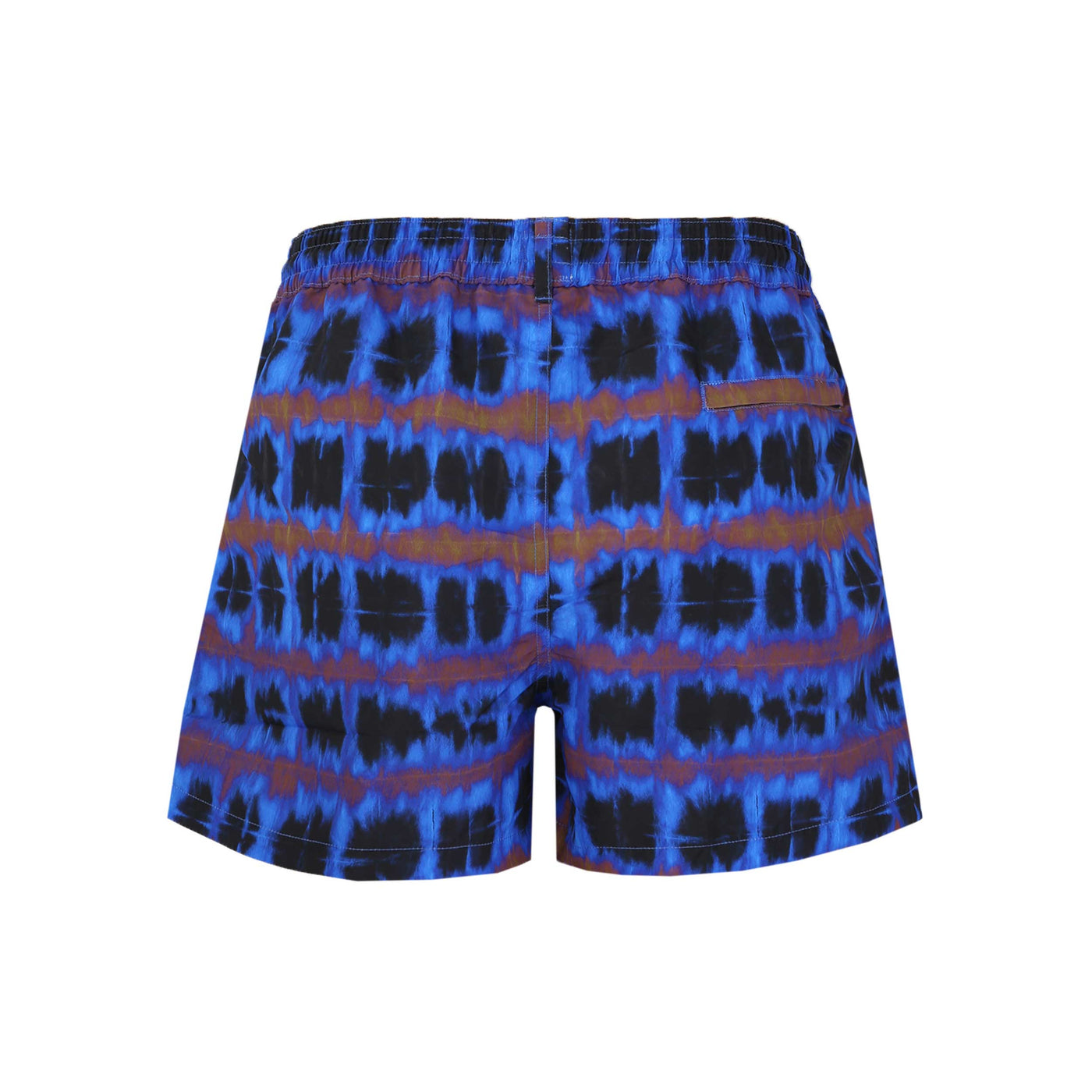 Paul Smith Shibori Swim Short in Blue Back